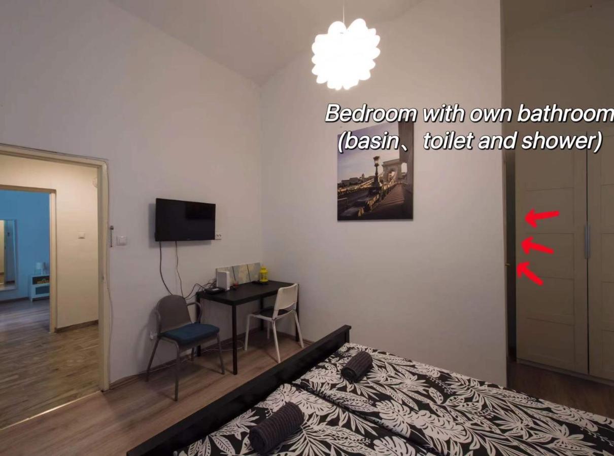 No. 11 Apartment With 2 Bathrooms Next To Railway Station Будапеща Екстериор снимка